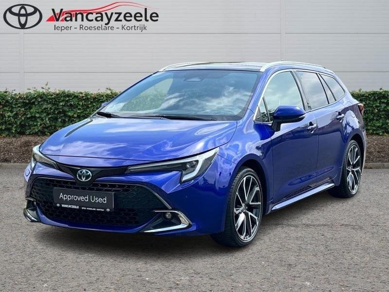Toyota Corolla 2.0 Premium+luxury- + experience pack+afneemb, Auto's, Toyota, Automaat, 145 kW, USB, Blauw