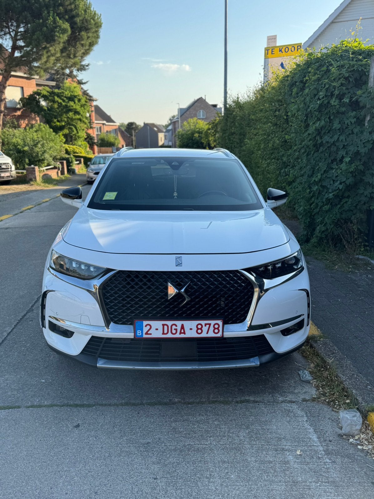 DS 7 Crossback 1.6 Benzine/Essence (181 PK/ch)–Euro 6d-TEMP⁠, Auto's, DS, Automaat, Wit, Leder, 5 deurs
