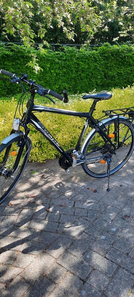 Herenfiets, Fietsen en Brommers, 28 inch, Vering, Velgrem, 49 tot 53 cm