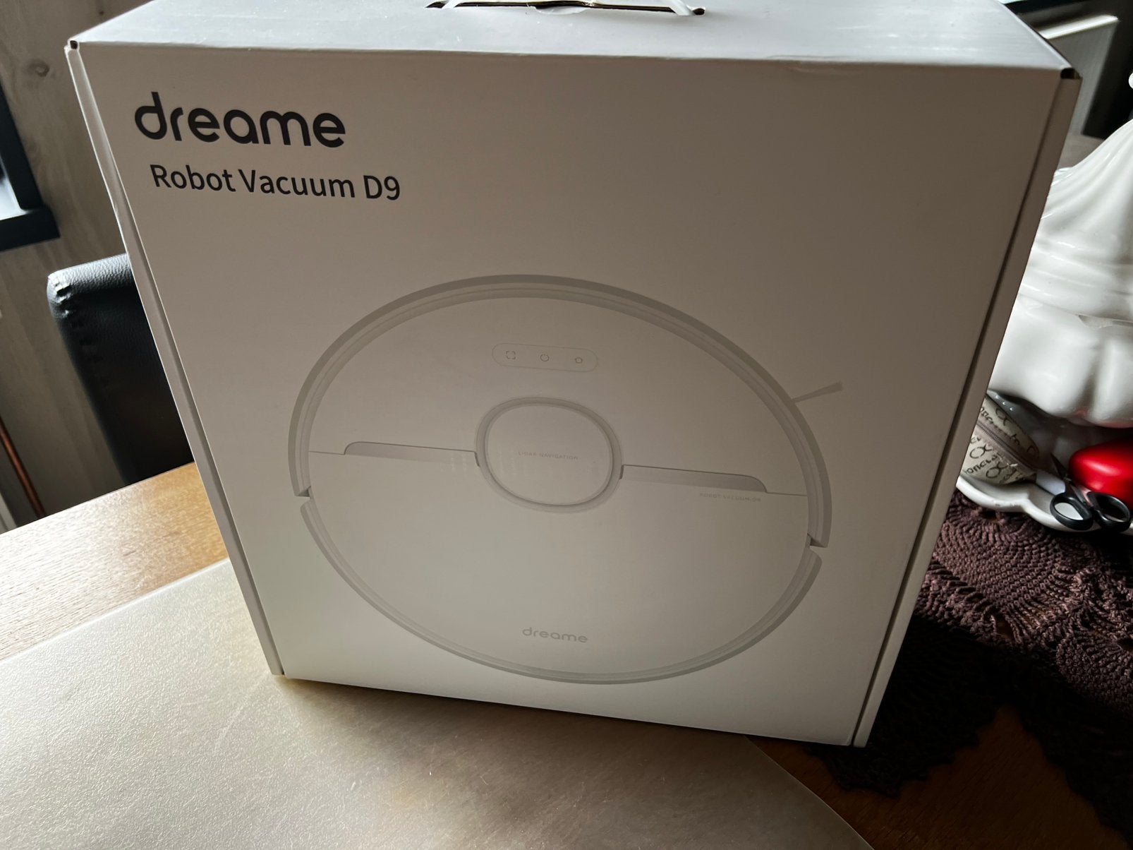 Dreame D9 Robotstofzuiger met dweilfunctie + extra filters, Dreame, Ophalen of Verzenden, Zo goed als nieuw, Robotstofzuiger