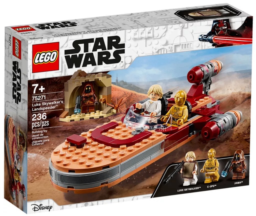 LEGO Star Wars 75271 Le Lanspeeder de Luke – Neuf – Retired, Enfants & Bébés, Jouets | Duplo & Lego, Neuf, Lego, Ensemble complet