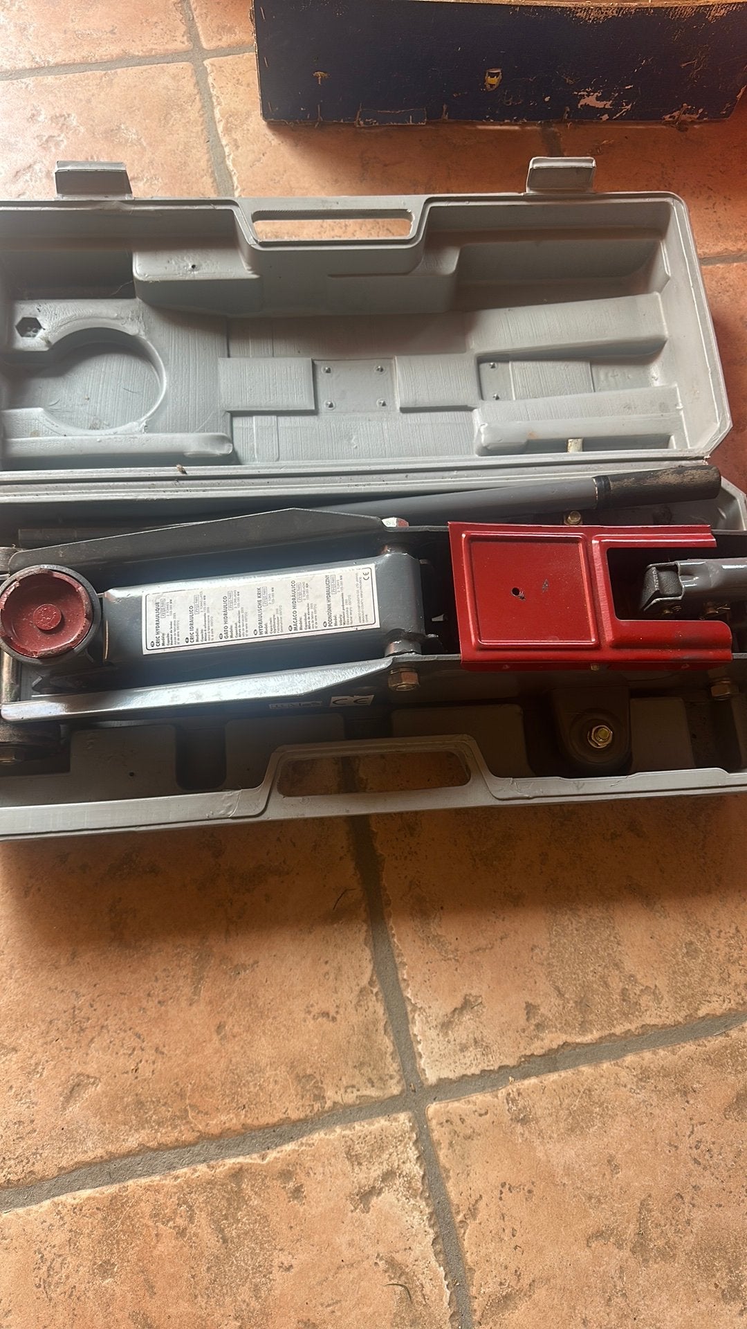 Cric hydraulique, Enlèvement, Comme neuf