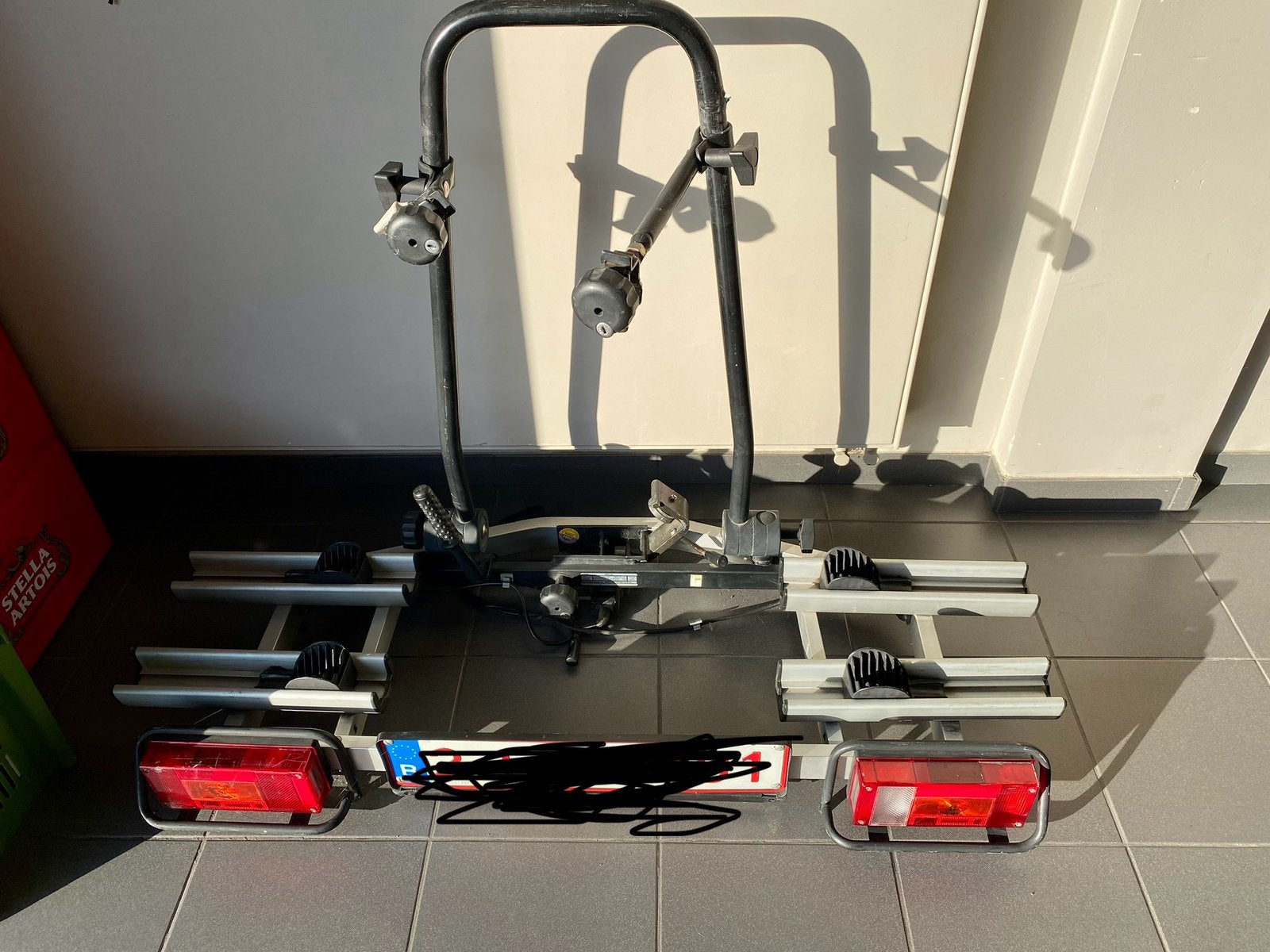 Fietsendrager voor 2 fietsen ( geen e-bikes), Ophalen, Gebruikt, Brede banden, 2 fietsen