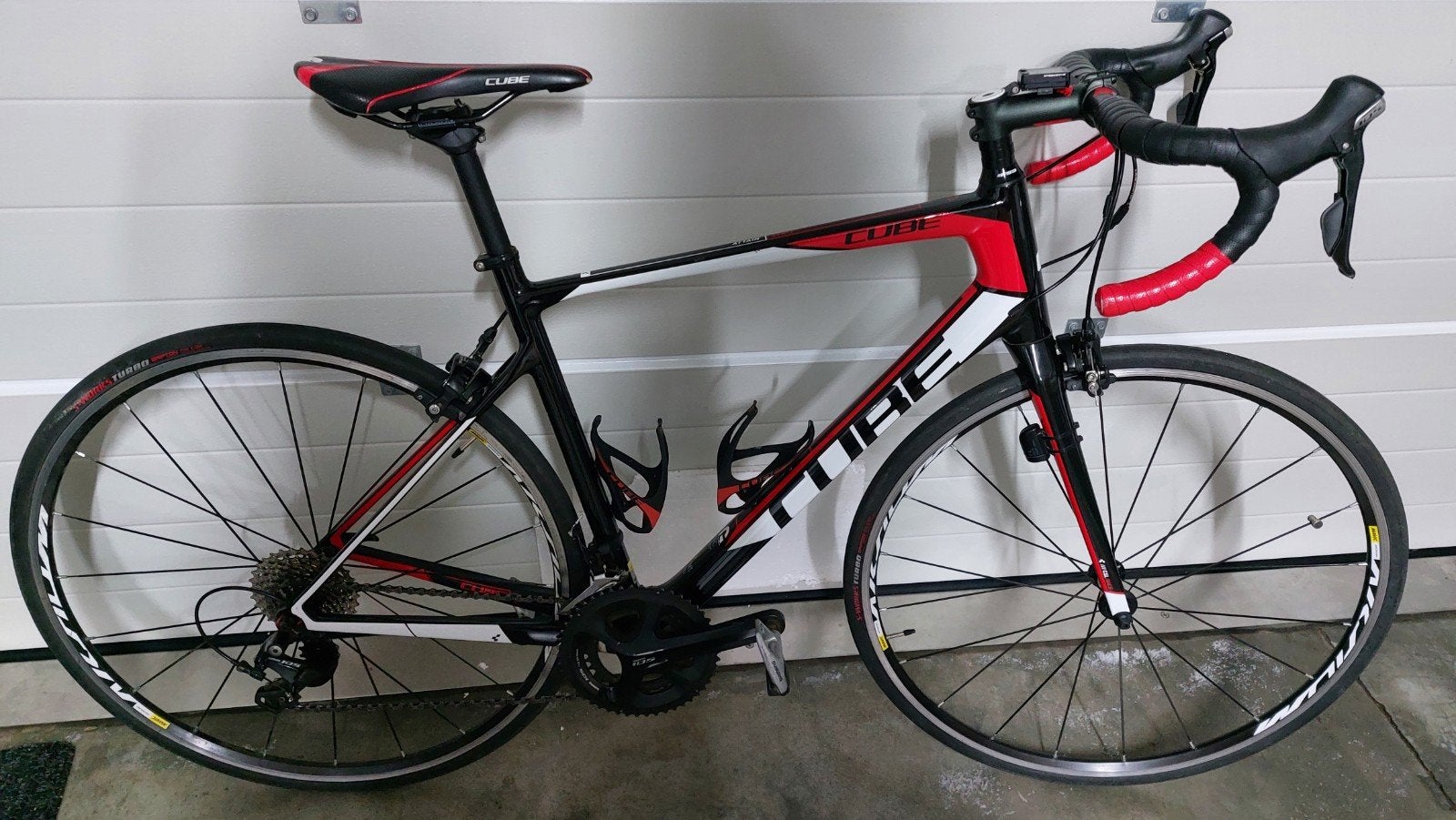 carbon CUBEfiets, Fietsen en Brommers, Ophalen, Zo goed als nieuw, Carbon