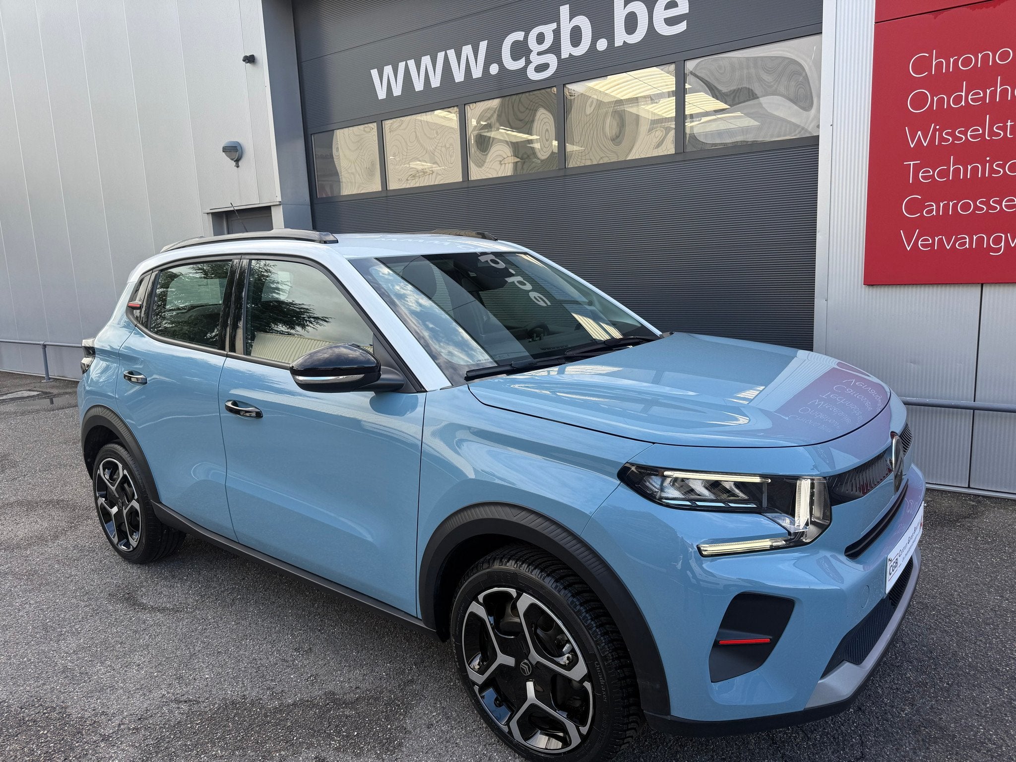 Citroën C3 NEW eC3 PLUS ELEKTRISCH ALS NIEUW, Auto's, Citroën, Gebruikt, Zwart, Blauw, Elektrisch