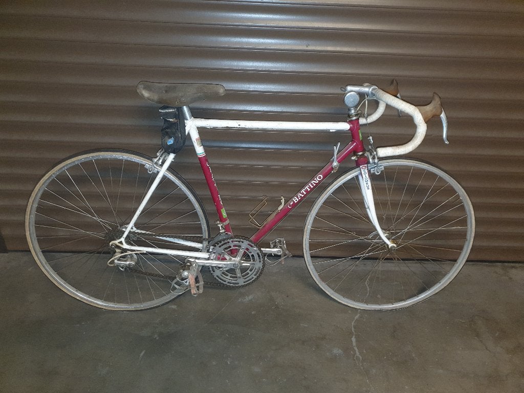oude race fiets Battino, Fietsen en Brommers, Ophalen