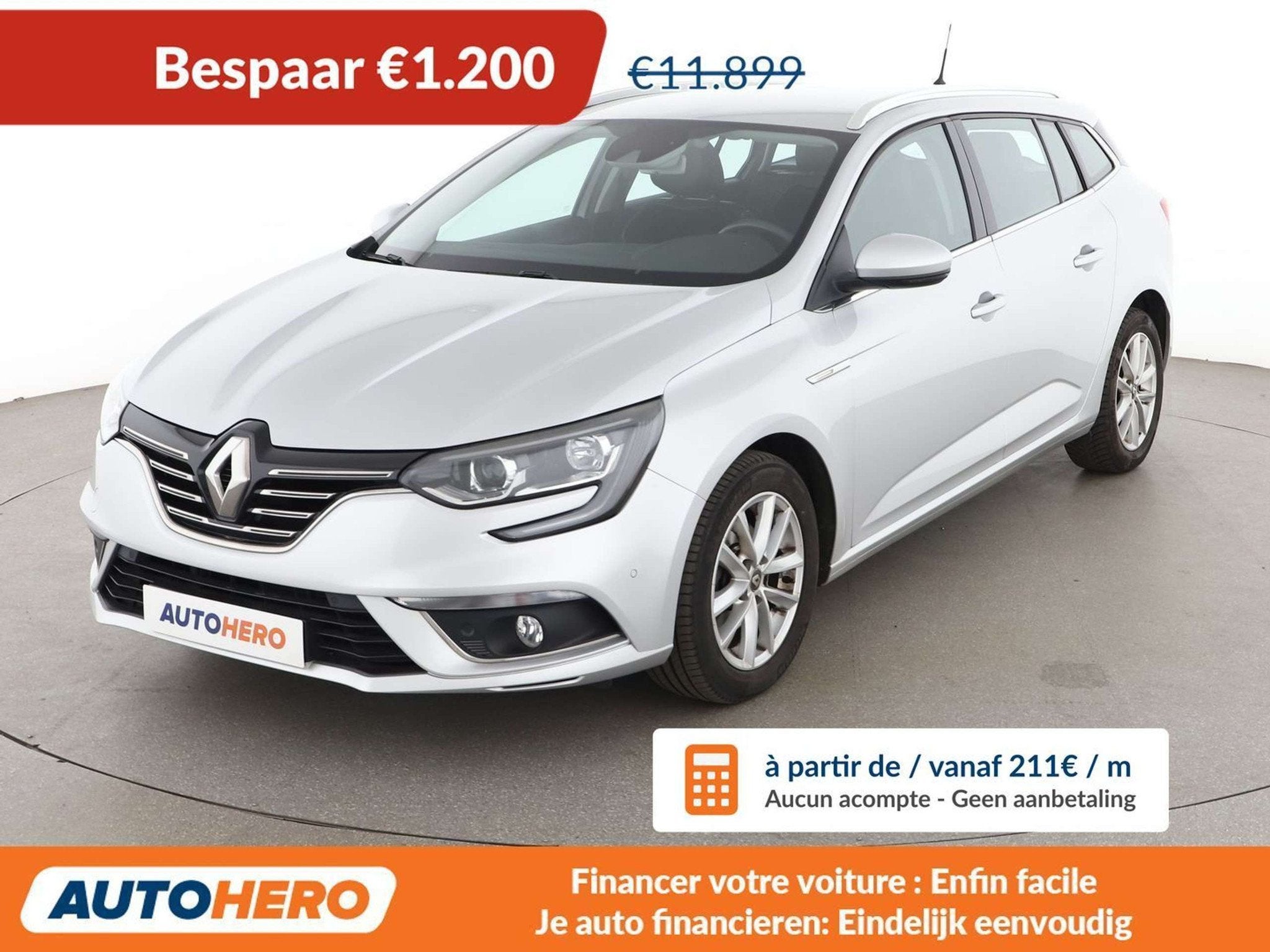 Renault Mégane 1.2 TCe Energy Intens, Autos, 1197 cm³, Argent ou Gris, Achat, https://public.car-pass.be/vhr/80c18236-9d9e-4d3c-8d89-8e721da49664