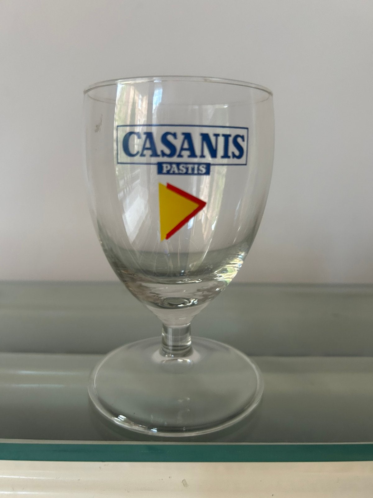 Glas Casanis pastis H10cm, Verzamelen, Ophalen, Zo goed als nieuw