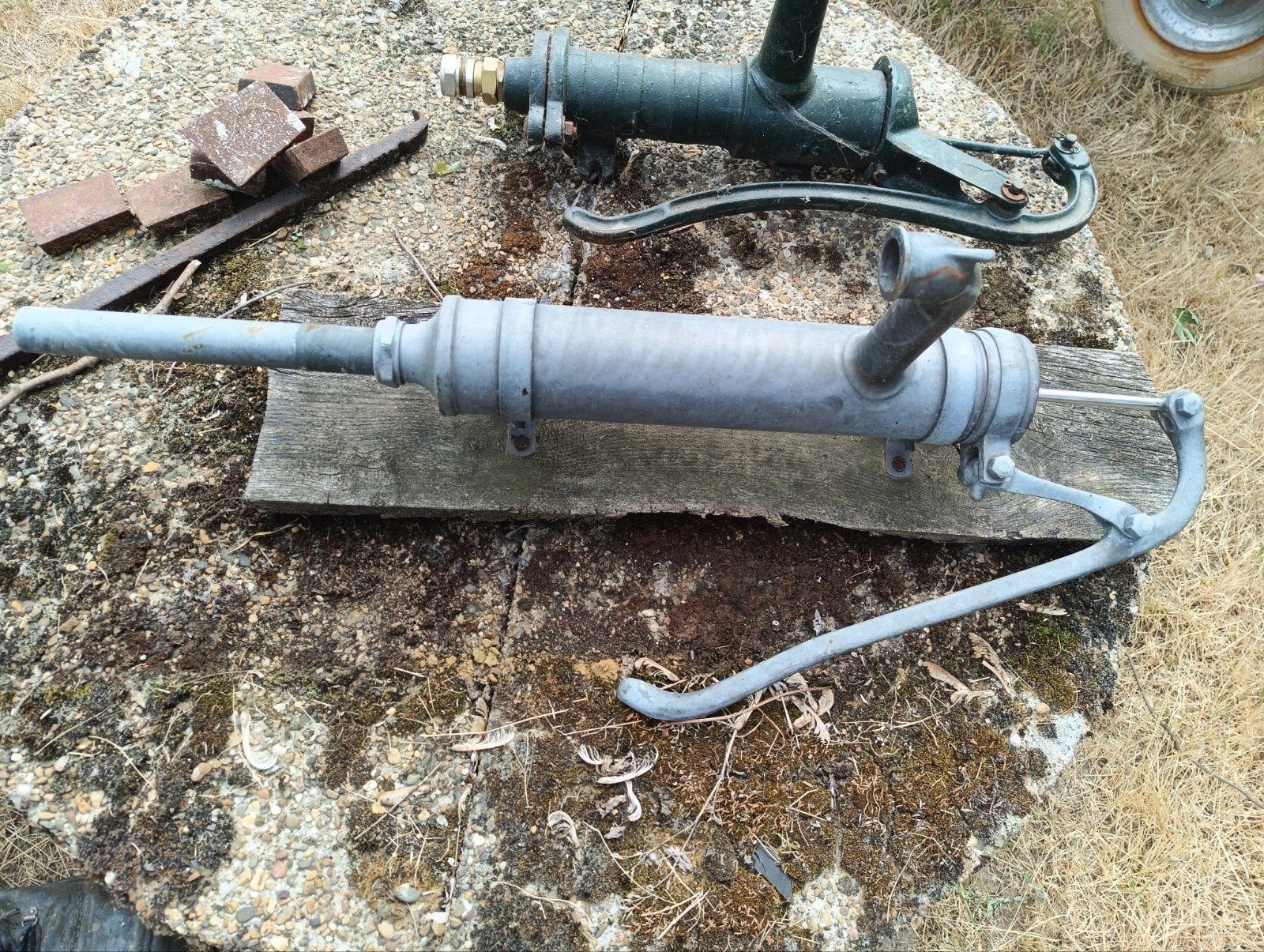 2x waterpomp, Tuin en Terras, Ophalen