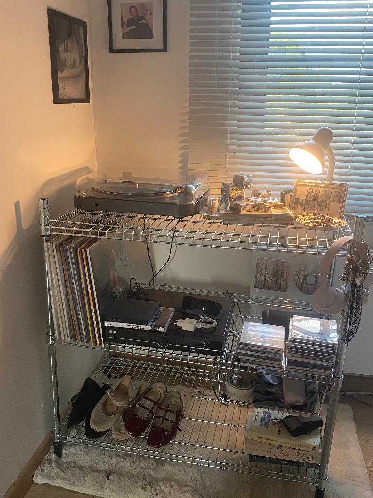 Ikea Omar rek, Ophalen, Overige materialen, 55 tot 70 cm, 65 cm of meer