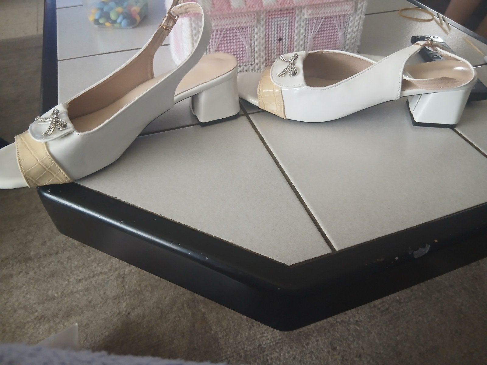 Schoenen, Kleding | Dames, Gelegenheidskleding, Overige typen, Beige, Nieuw, Shein