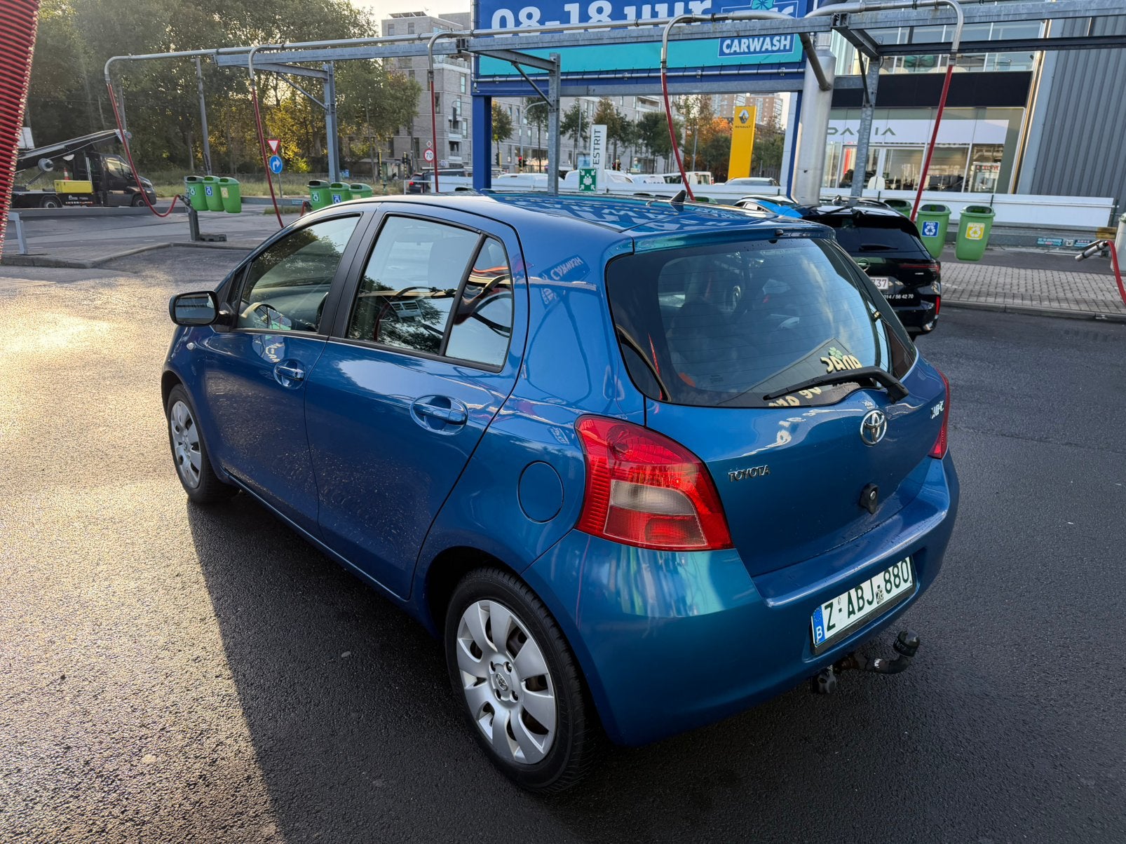 Toyota yaris 1.3 vvti 2007 met airco, Auto's, Voorwielaandrijving, Stof, 4 cilinders, Particulier