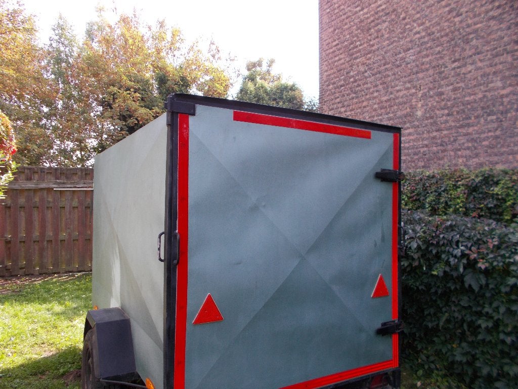 Gesloten aanhanger  ( - 750 Kg ), Ophalen