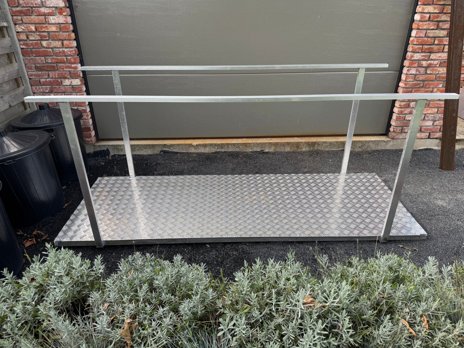 Aluminium loopbrug, Doe-het-zelf en Bouw, Ophalen, Nieuw
