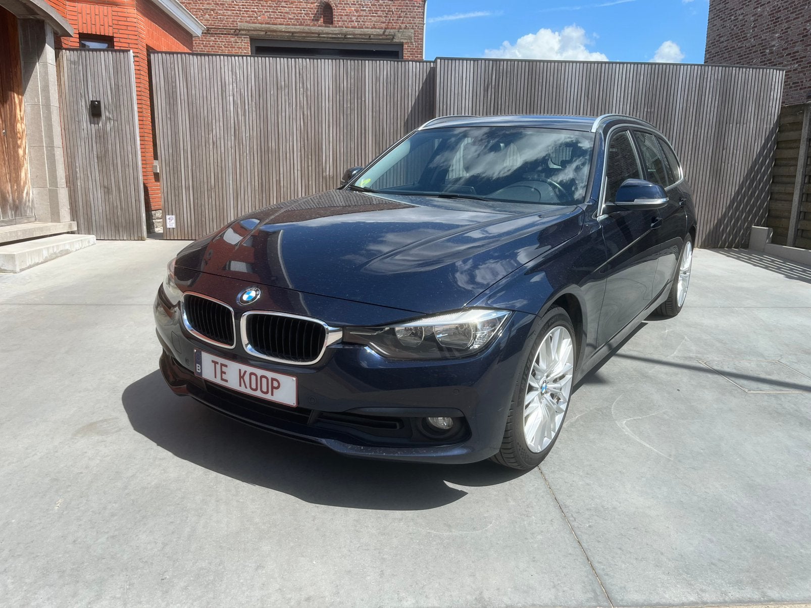 Bmw 318d break zeer goede staat garantie, Auto's, Achterwielaandrijving, 1995 cc, 4 cilinders, Blauw