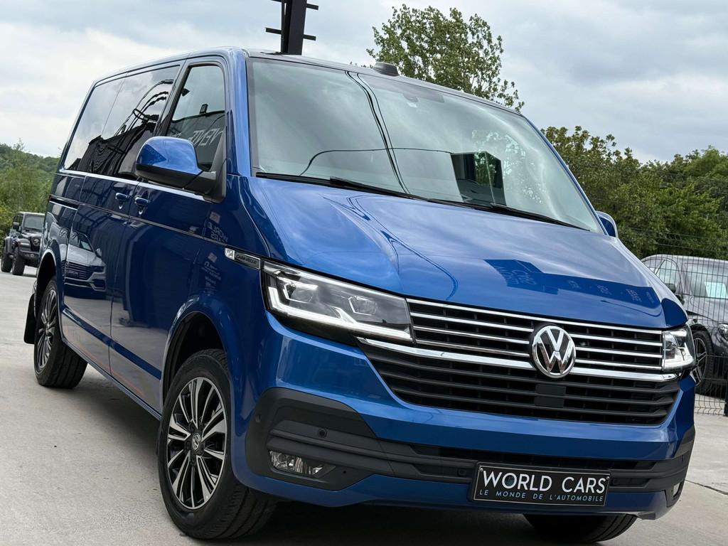 Volkswagen T6.1 Caravelle 2.0 TDi DSG 150CV TVAC*BTWIN 5PLAC, Autos, Cuir, Achat, Entreprise, Noir