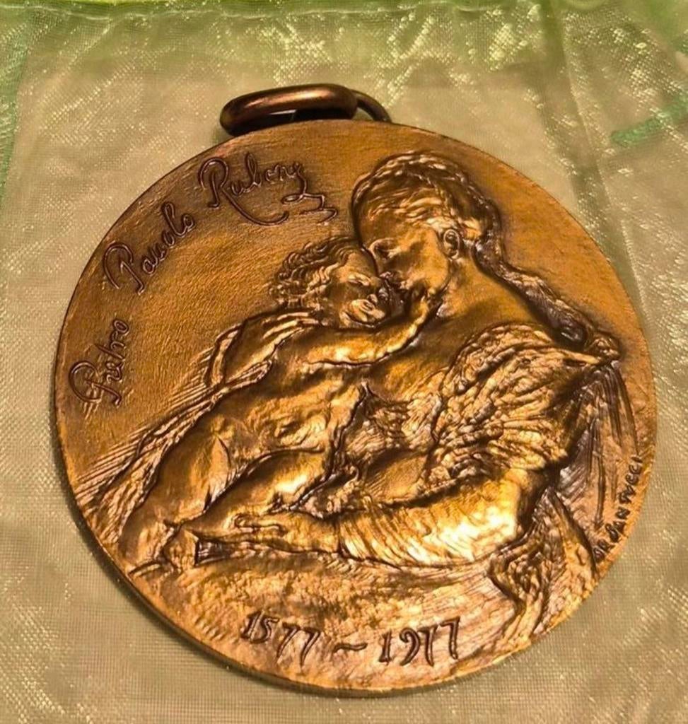Bronzen medaille, Postzegels en Munten, Ophalen