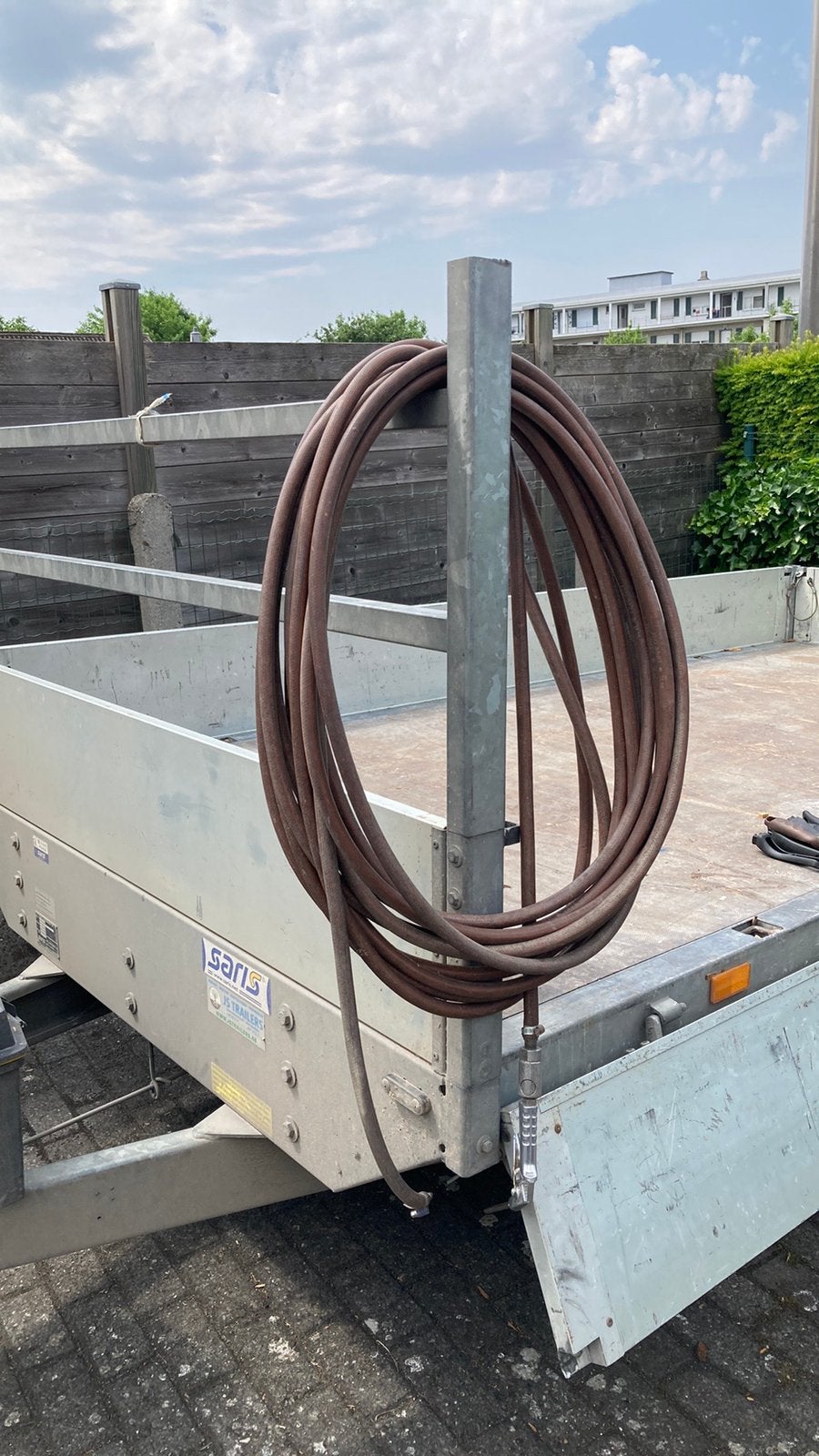 Persluchtslang, Doe-het-zelf en Bouw, Compressors, Ophalen, Gebruikt