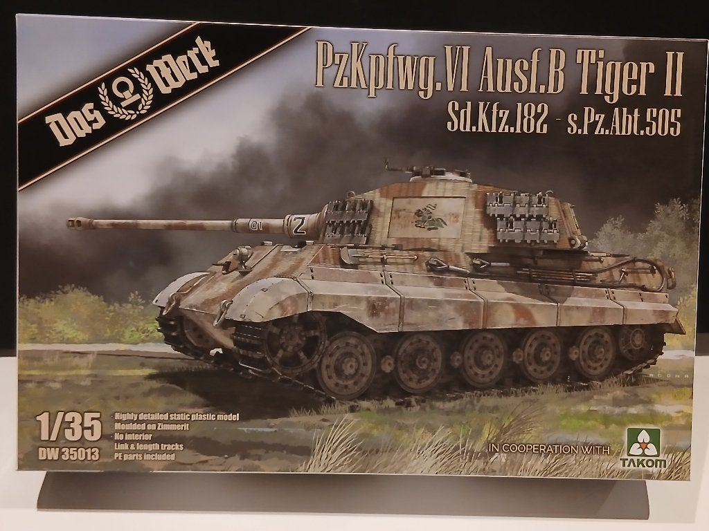 van Das Werk (DW35013): Sdkfz.182 Kingtiger II auf B 1:35, Overige merken, Tank, 1:32 tot 1:50, Ophalen of Verzenden