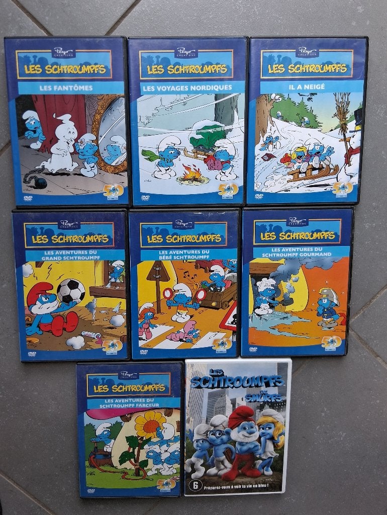 Dvd "Les Schtroumpfs", CD & DVD, Enlèvement ou Envoi, Comme neuf, Français