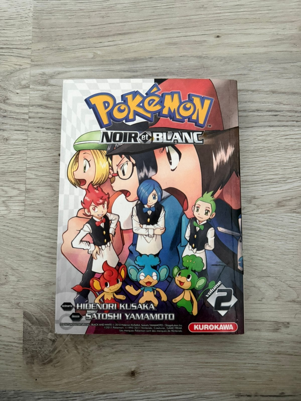 Pokemon Noir et Blanc tome 2, Enlèvement, Comme neuf