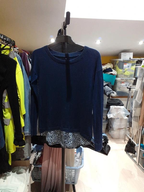 Pull chemise bleu gap taille xs, GAP, Enlèvement ou Envoi, Taille 34 (XS) ou plus petite, Porté