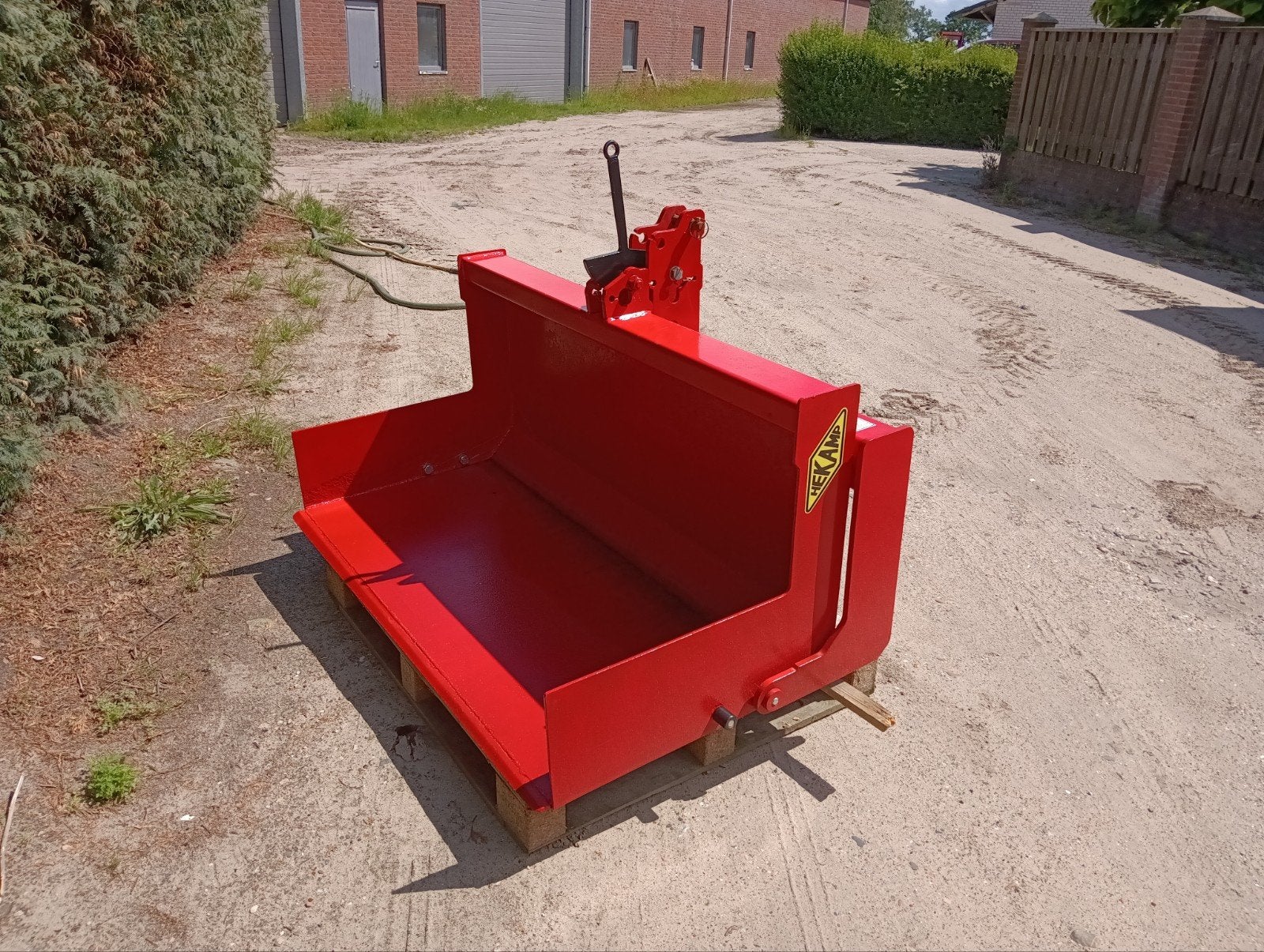 Grondbak / palletdrager, Zakelijke goederen, Ophalen