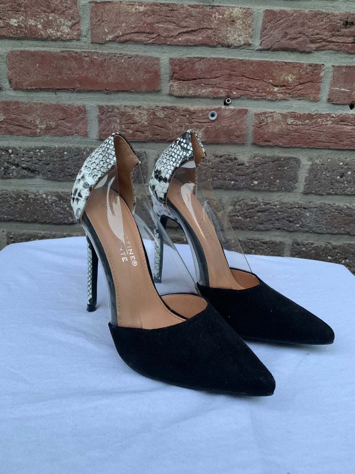 zwarte pumps 36, Kleding | Dames, Schoenen, Pumps, Zwart, Ophalen of Verzenden, Zo goed als nieuw