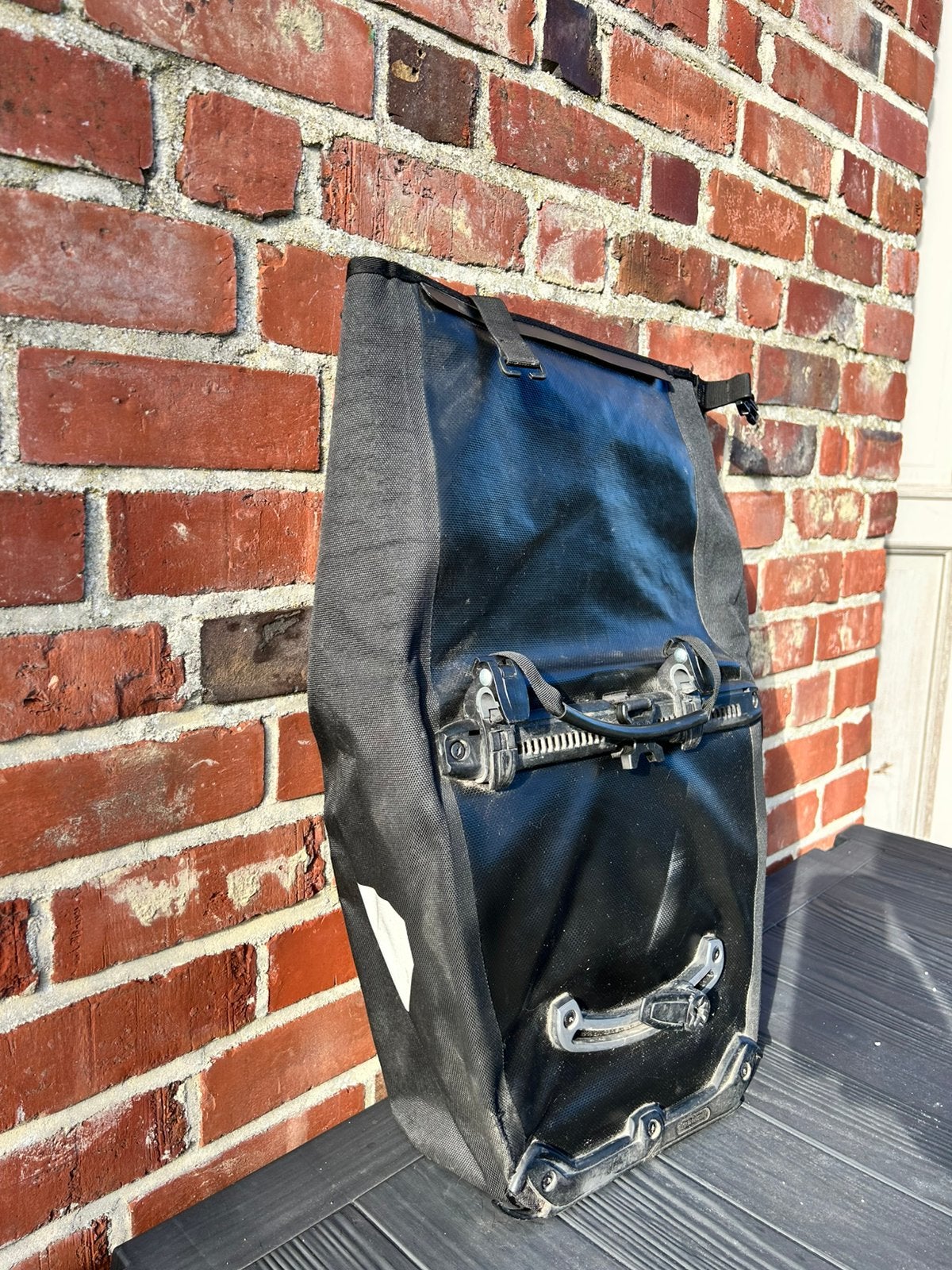 fietstas Ortlieb, Ophalen, Gebruikt, Zwart, Minder dan 40 cm