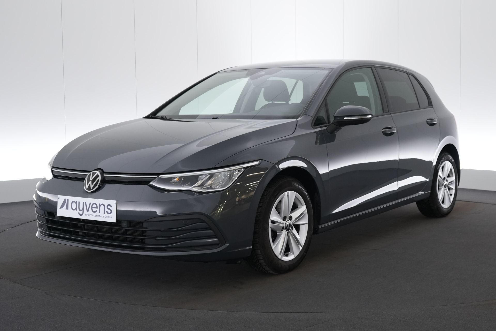 (2DGC113) VOLKSWAGEN GOLF VIII, Argent ou Gris, Achat, Entreprise, Alcantara