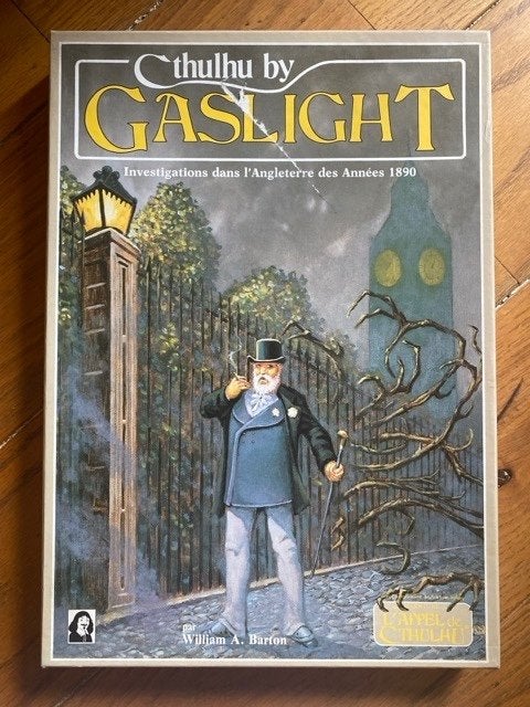 L'appel de CTHULHU BY GASLIGHT - superbe jdr vintage neuf, Envoi