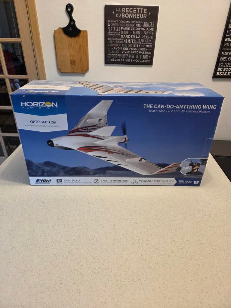 Aile FPV Opterra 1.2m - Horizon Hobby PNP, Enlèvement, Neuf, Électro