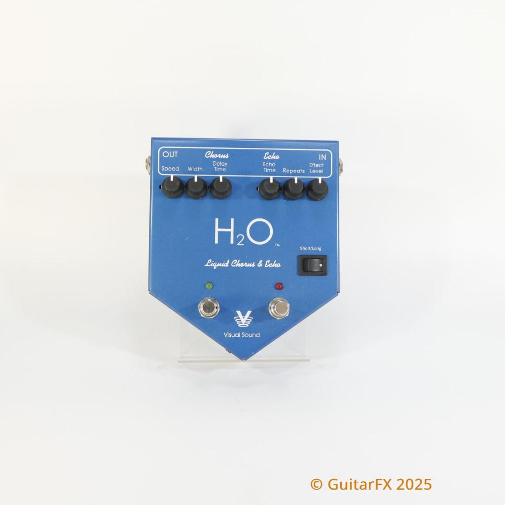 Visual Sound H2O Liquid Chorus and Echo MK1 (s/n HO06407), Ophalen of Verzenden, Gebruikt, Chorus