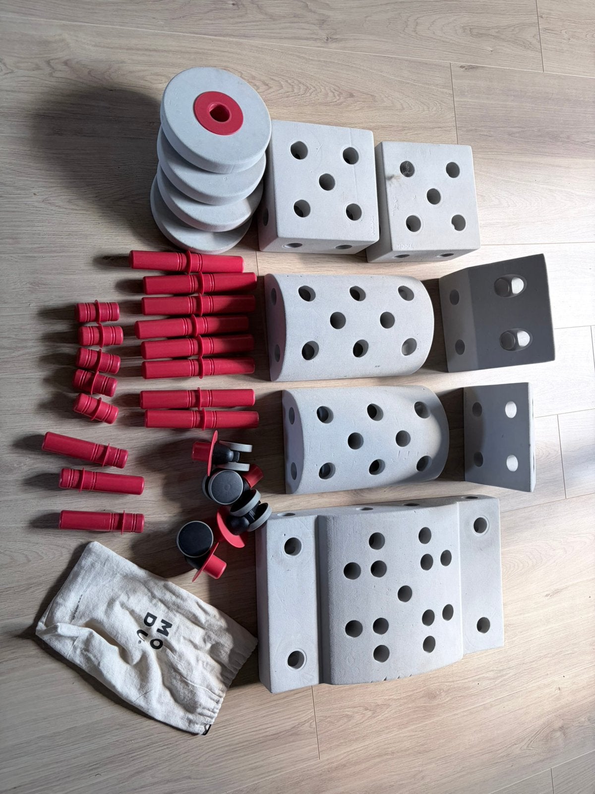 Modu set rood, Ophalen, Gebruikt