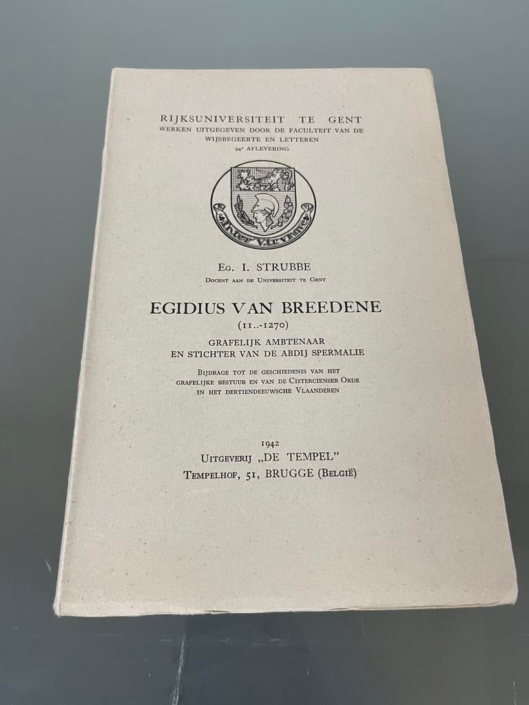Egidius van Breedene - Strubbe 1942, Boeken, Ophalen of Verzenden, Gelezen