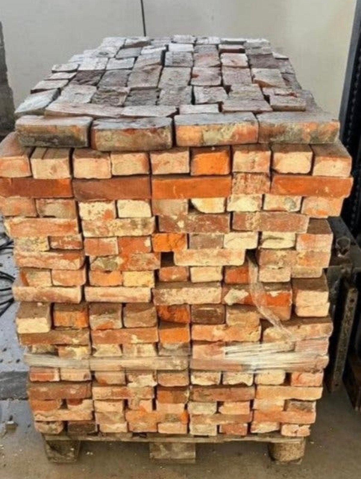 Oude machinestenen belskes per pallet, bakstenen, Enlèvement, Briques