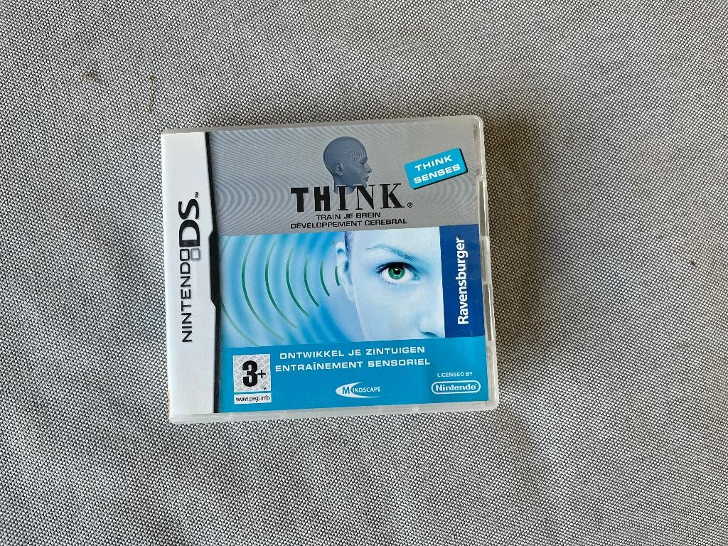 Jeu Nintendo DS : Think (développement cérébral), Games en Spelcomputers, Games | Nintendo DS, Ophalen of Verzenden, Zo goed als nieuw