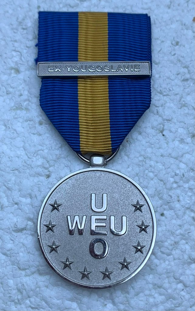 Medaille, Europe Security Defence Policy Ser, EX-Yougoslavia, Ophalen of Verzenden