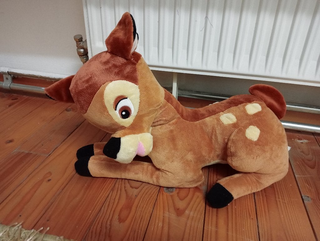 Peluche bambi, Disney, Disney, Utilisé, Enlèvement
