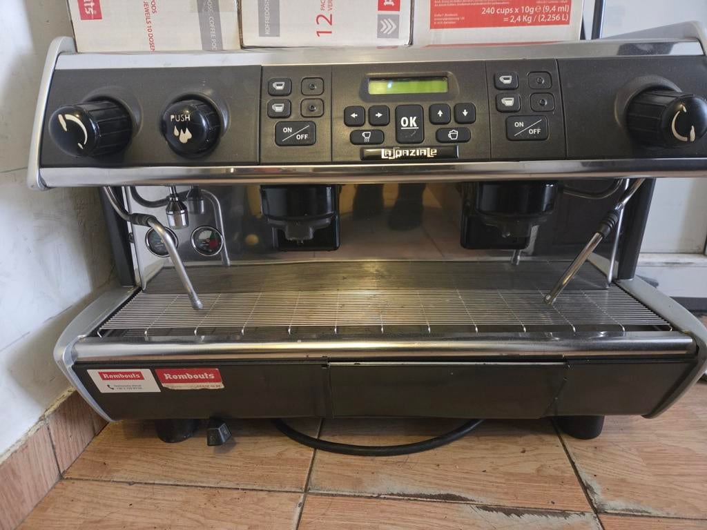 Koffiemachine,  horeca , laspaziale, rombouts, Zakelijke goederen, Ophalen