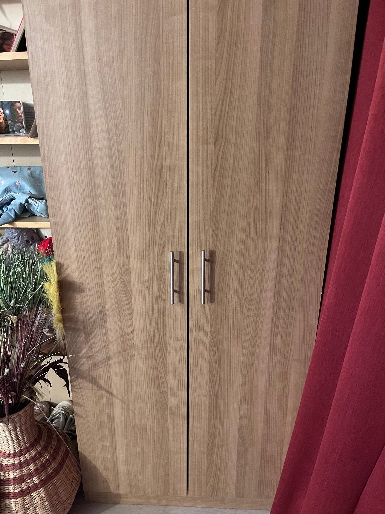 houten kast, Huis en Inrichting, Kasten | Kleerkasten, Ophalen, Eikenhout, 50 tot 100 cm, 150 tot 200 cm