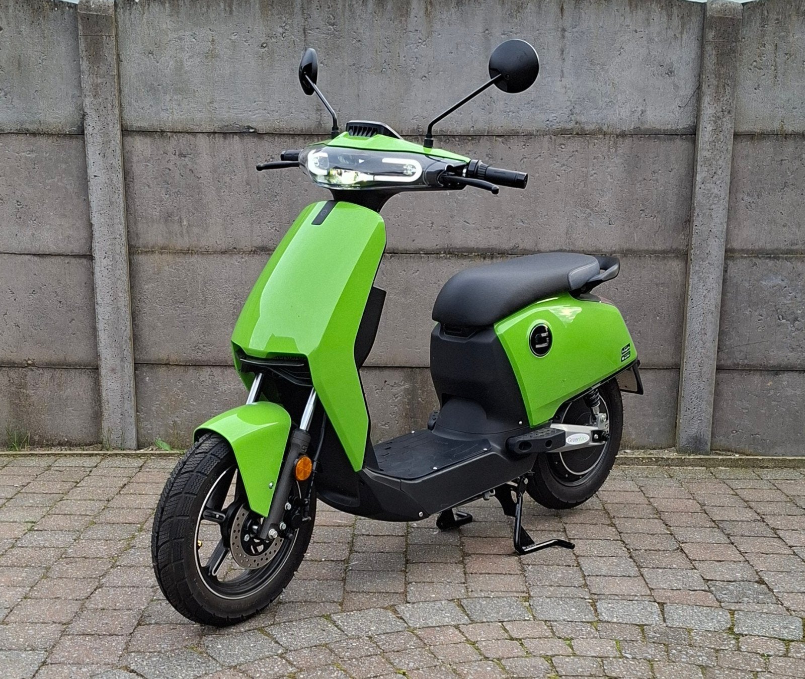 Trottinette électrique Super Soco Cux verte, classe B, Vélos & Vélomoteurs, Neuf, Enlèvement, Électrique