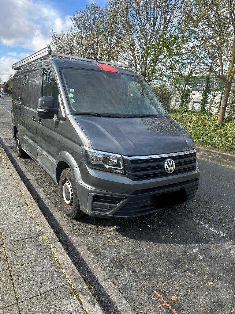 Volkswagen crafter, Auto's, Bestelwagens en Lichte vracht, 4 deurs, Stof, Euro 6, Volkswagen