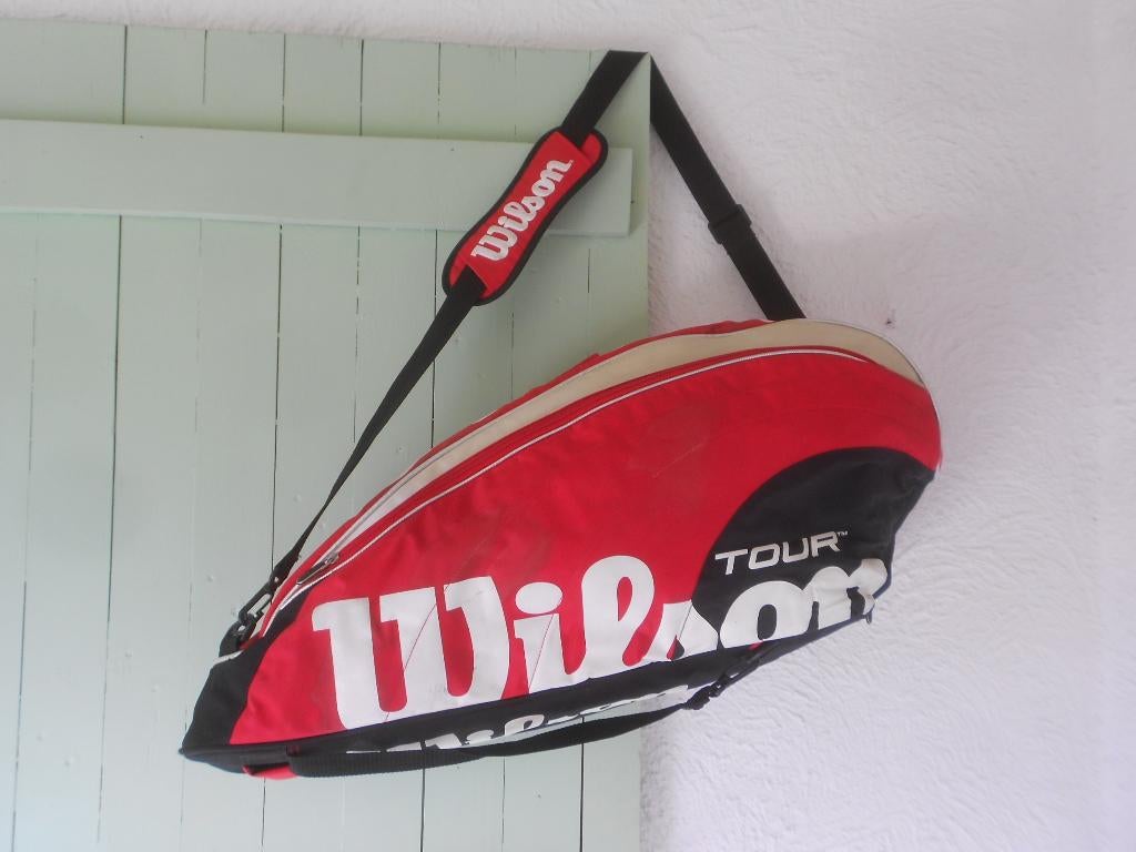 Sac tennis WILSON raquettes de tennis (Grand format) FF, Sports & Fitness, Tennis, Enlèvement ou Envoi, Sac, Wilson