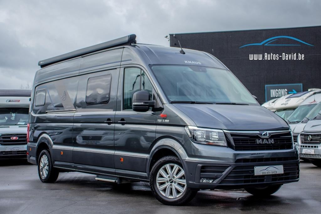 Knaus BoxDrive 680 ME Excalibur Plus 2.0 TDI 177PK 3 Slaappl, Automaat, Luifel, Vloeistofverwarming, Bedrijf