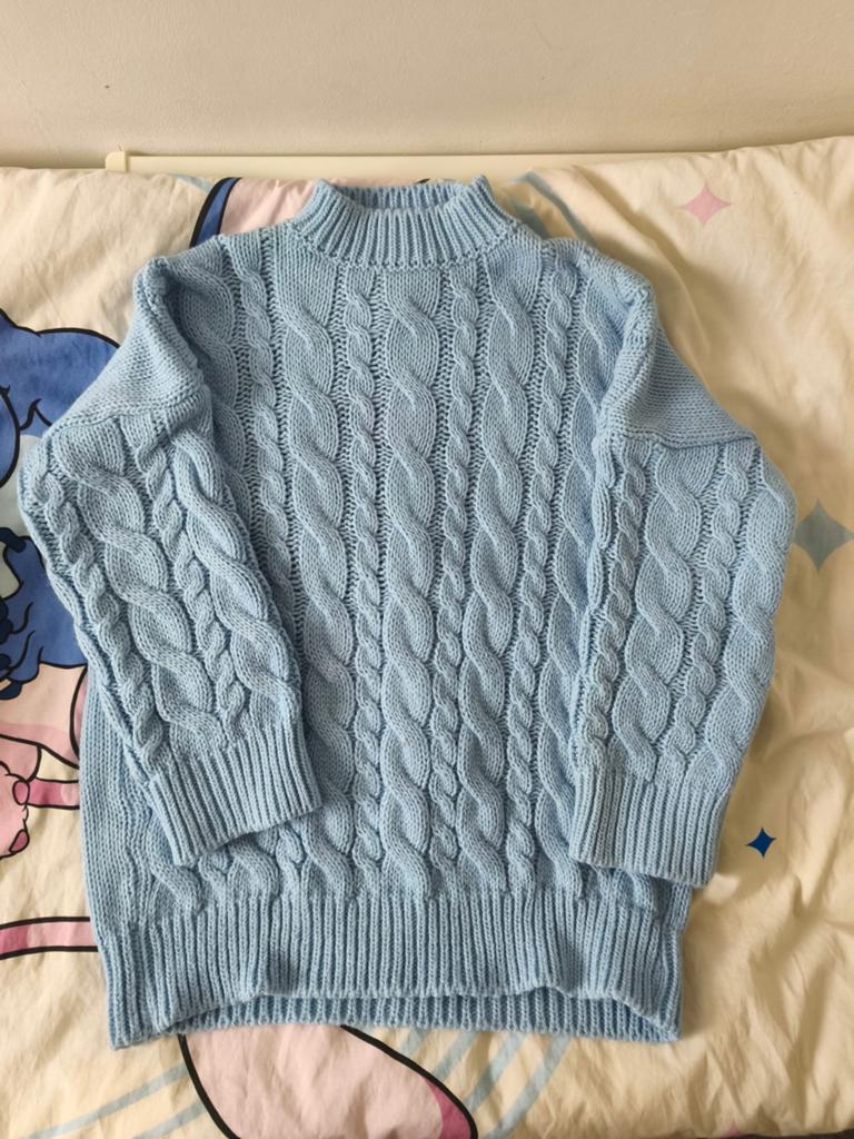 Pull en laine oversize, Vêtements | Femmes, Pulls & Gilets, Enlèvement, Porté, Bleu