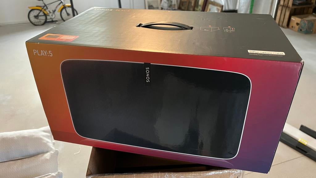 Sonos PLAY:5 (Gen 2) blanc — Nouveau dans sa boîte, Neuf, Autres marques, Composants en vrac, Haut-parleurs
