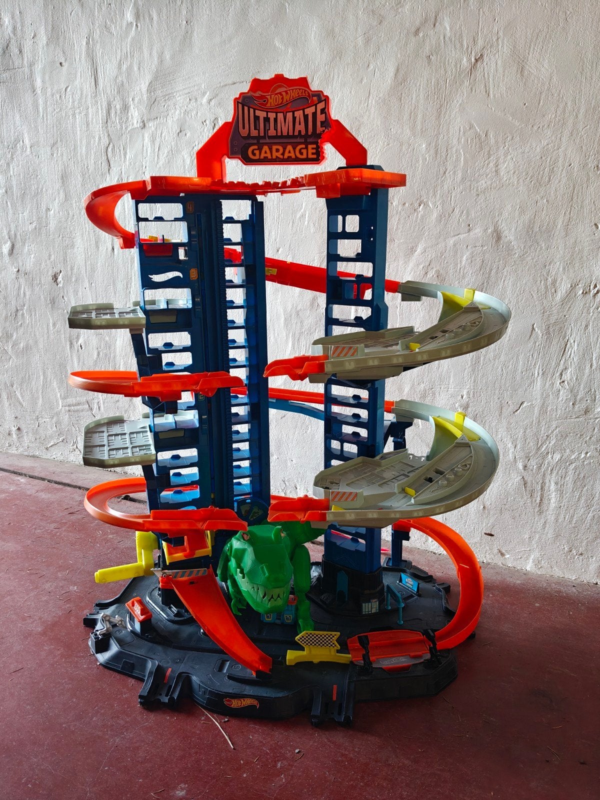 hot Wheels garage dino, Enlèvement, Manuelle, Hot Wheels
