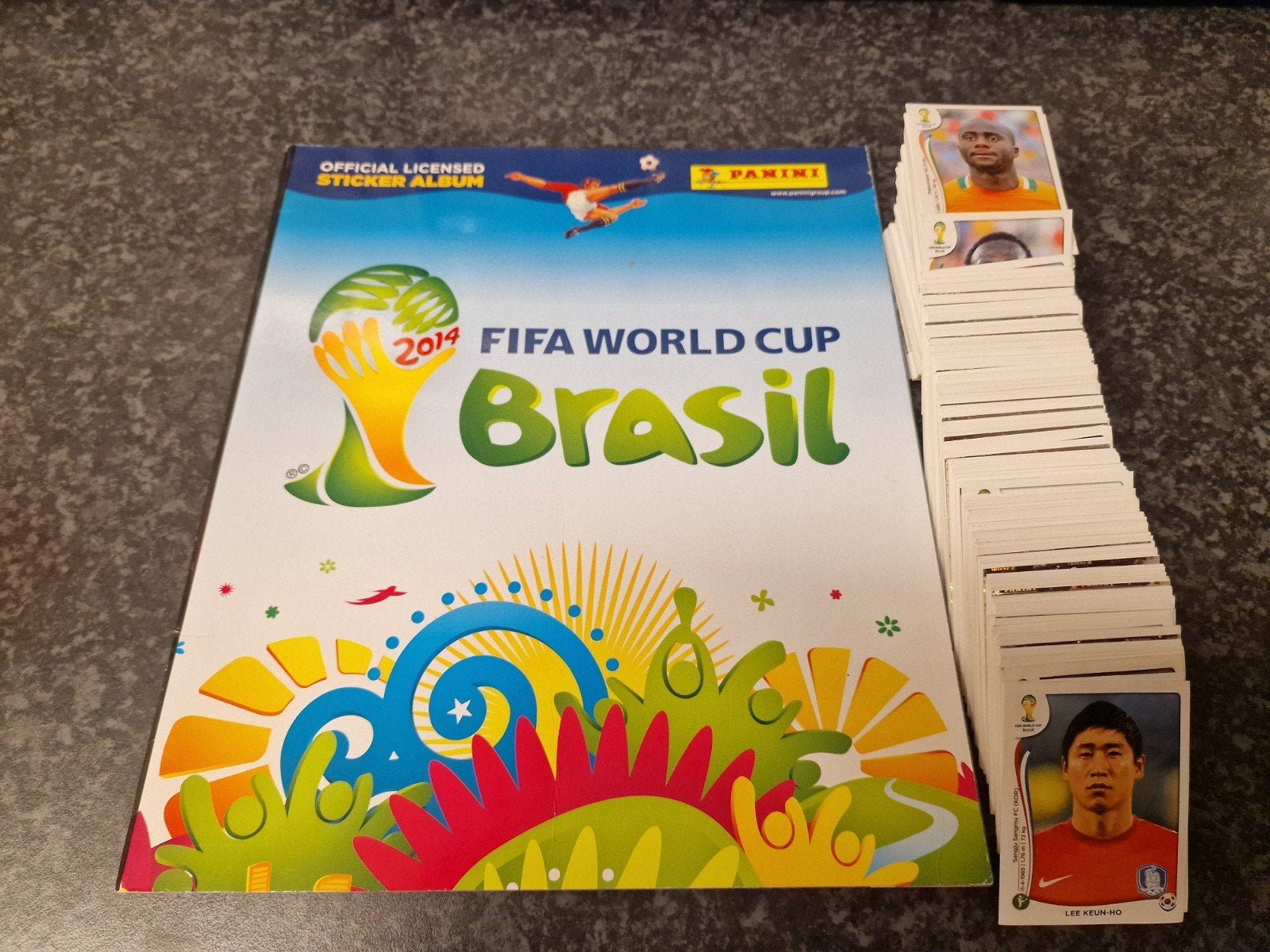 Panini Brasil 2014 VOLLEDIGE SET, Ophalen of Verzenden