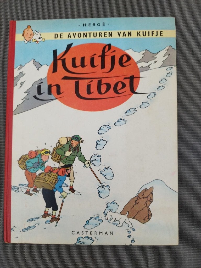 Tintin au TIBET, très belle première édition 1960, Enlèvement ou Envoi, Une BD, Comme neuf, Hergé